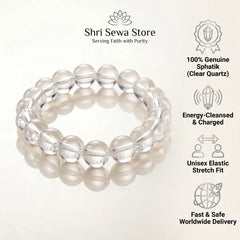 Sphatik Shuddhi Bracelet (Clear Quartz)