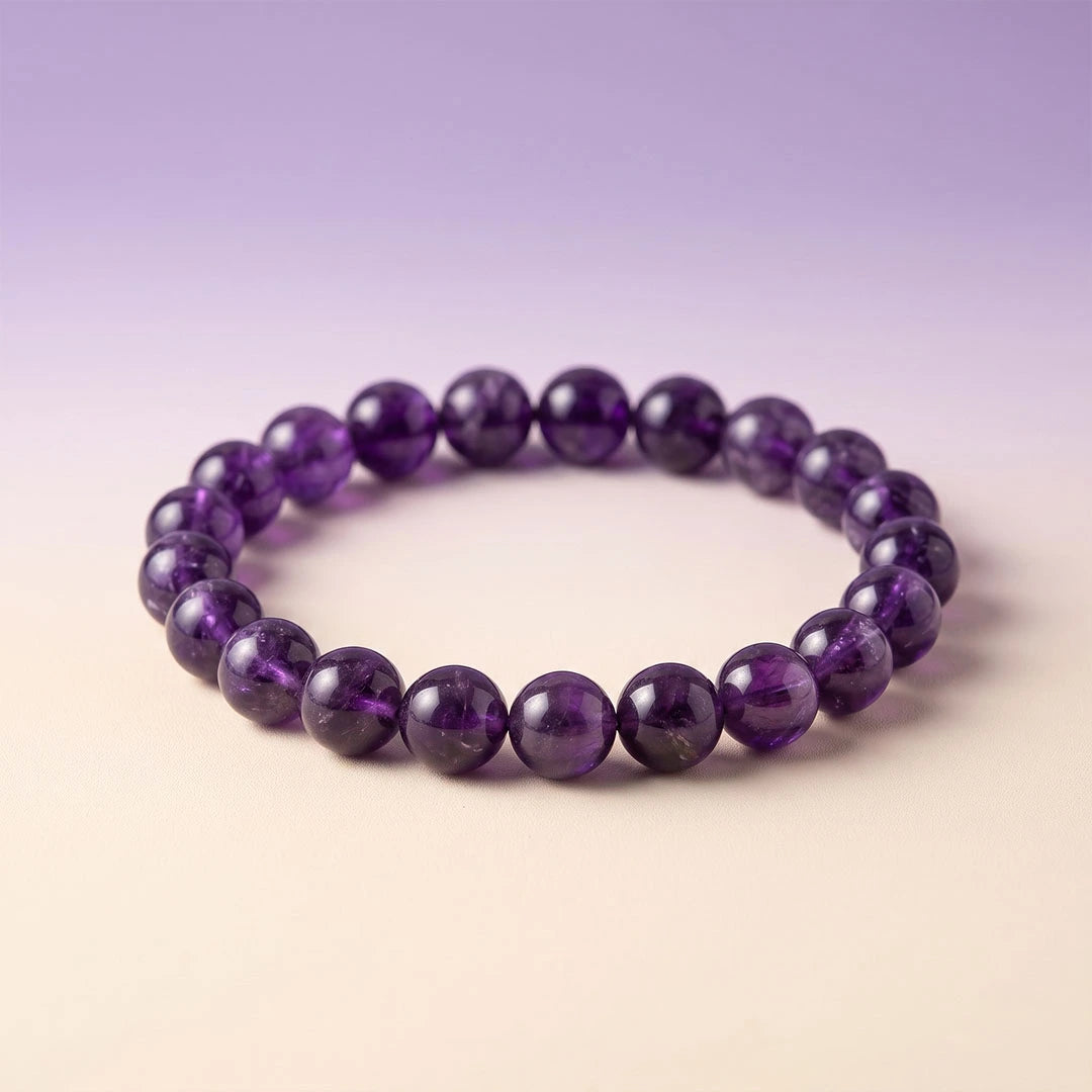 Shanti Kavach Bracelet (Amethyst)
