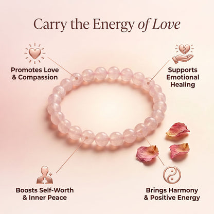 Prem Vivah Bracelet (Ultimate Love Attraction Rose Quartz)