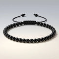 Raksha Kavach Anklet (Black Obsidian)