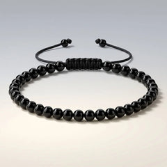 Raksha Kavach Anklet (Black Obsidian)