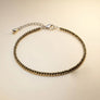 Dhan Varsha Anklet (Raw Pyrite)