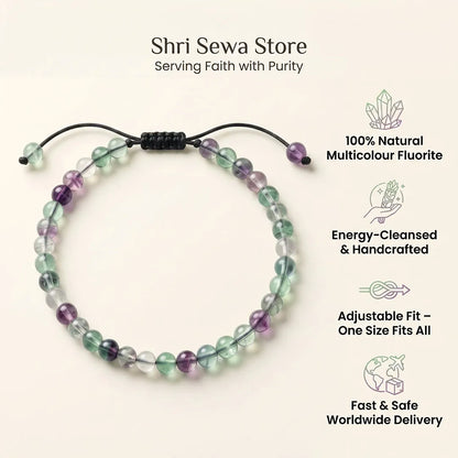 Ekagra Anklet (Fluorite)