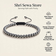 Sthirta Anklet (Hematite)