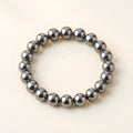 Sthirta Plus Bracelet (Hematite Gemstone, 8mm)