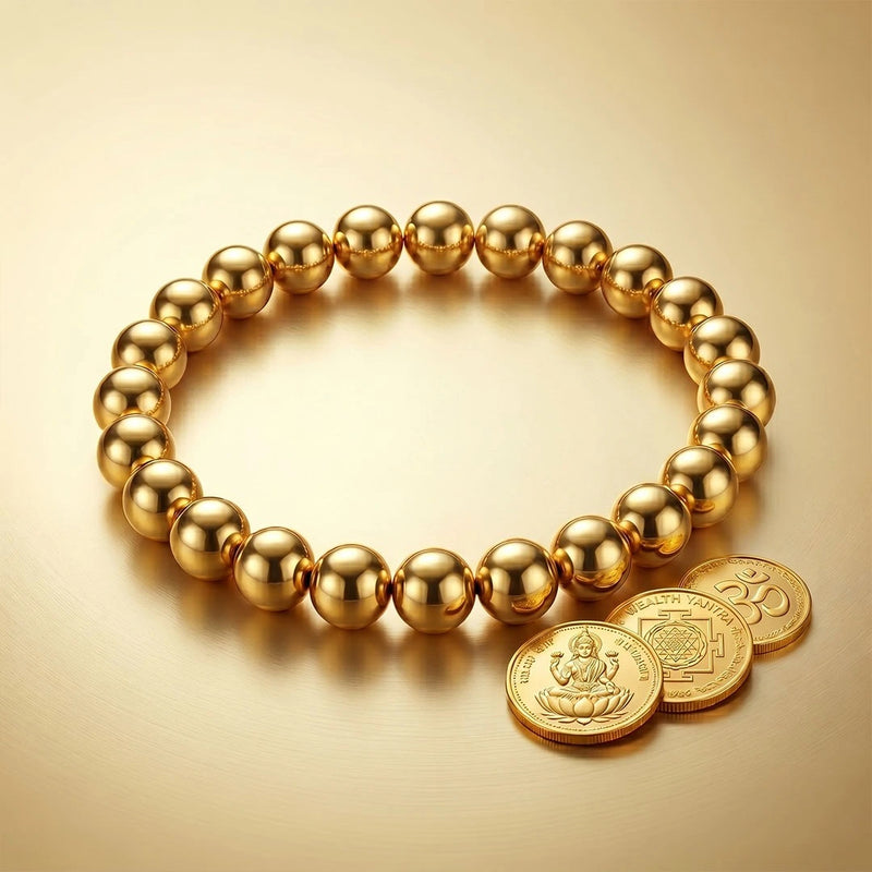 Dhan Akarshan Bracelet (Money Magnet / Golden Pyrite)
